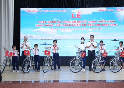 Tổng công ty Tân Cảng Sài Gòn thực hiện công tác dân vận tại Bà Rịa -...