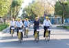 Vận hành xe đạp chia sẻ công cộng trải nghiệm cảnh quan và di tích Huế
