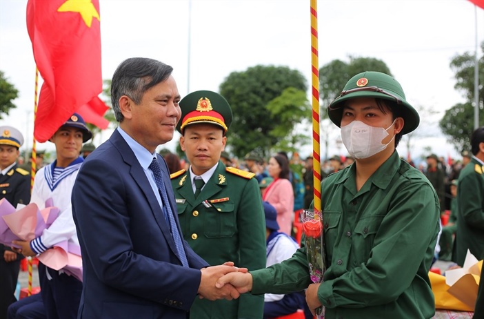 Gần 40% tân binh ở Quảng Bình viết đơn tình nguyện tham gia nghĩa vụ...