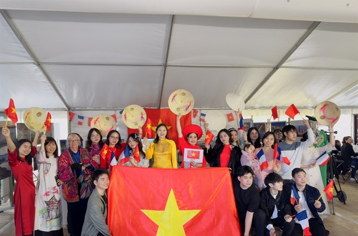 Không gian thấm đẫm hồn Việt tại Ngày hội cuối tuần Pháp ngữ 2024