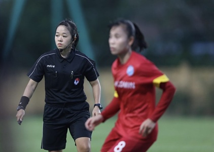 Việt Nam có thêm nữ trọng tài cấp cao AFC